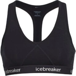 Icebreaker Soutien-Gorge De Sport Femme - Sprite Racerback - Noir