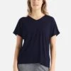 Icebreaker Merino Drayden Reversible - T-Shirt Basique - Midnight Navy