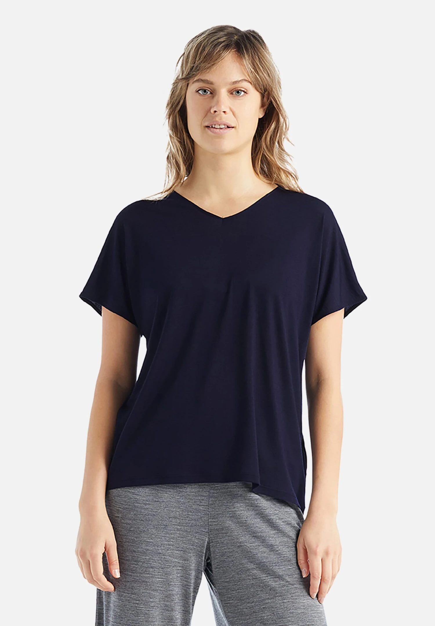 Icebreaker Merino Drayden Reversible - T-Shirt Basique - Midnight Navy 1 Icebreaker Merino Drayden Reversible - T-Shirt Basique - Midnight Navy