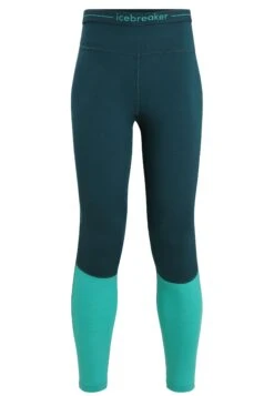 Icebreaker W Zoneknit - Collants - Green Glory Fresh Cb