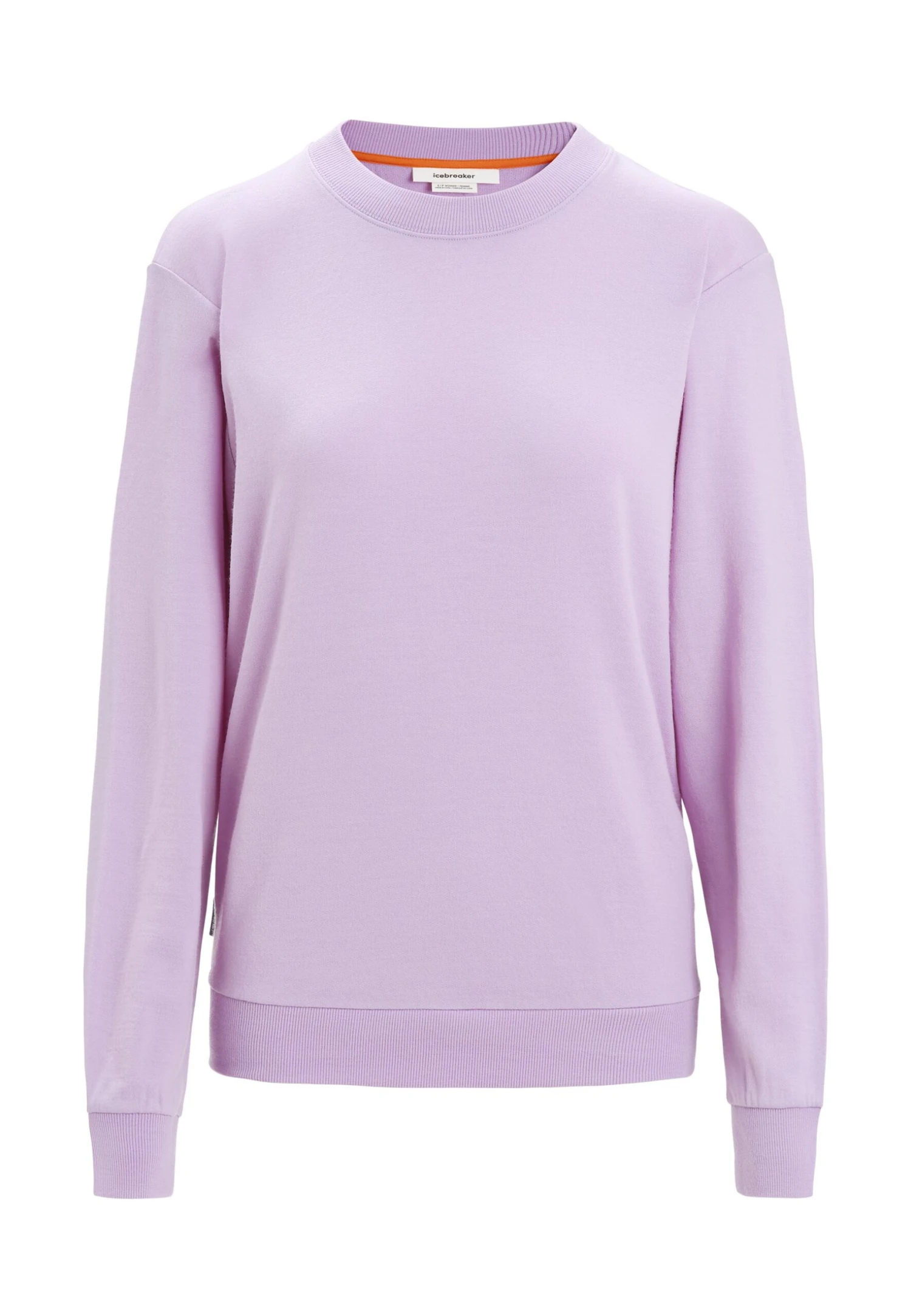 Icebreaker W Crush Ls - Sweatshirt - Purple Gaze 1 Icebreaker W Crush Ls - Sweatshirt - Purple Gaze