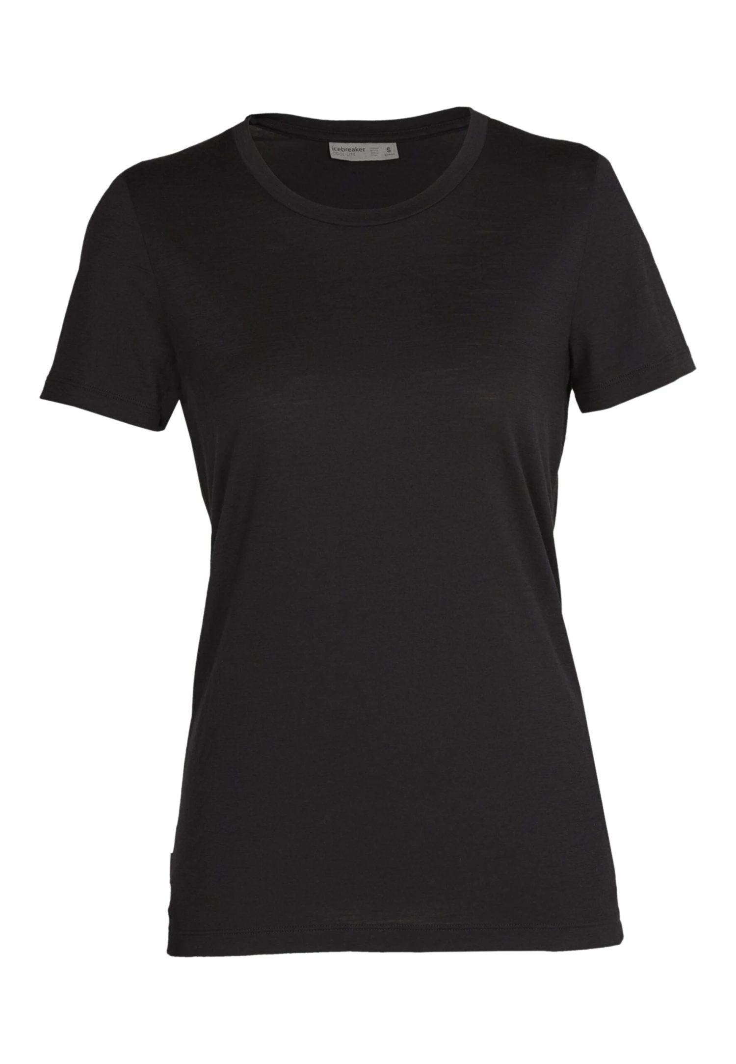 Icebreaker Merino Tech Lite Ii Ss - T-Shirt Basique - Black 1 Icebreaker Merino Tech Lite Ii Ss - T-Shirt Basique - Black
