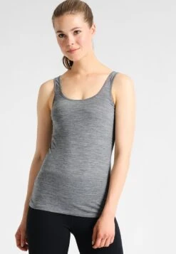 Icebreaker Merino Siren Tank - Caraco - Grey