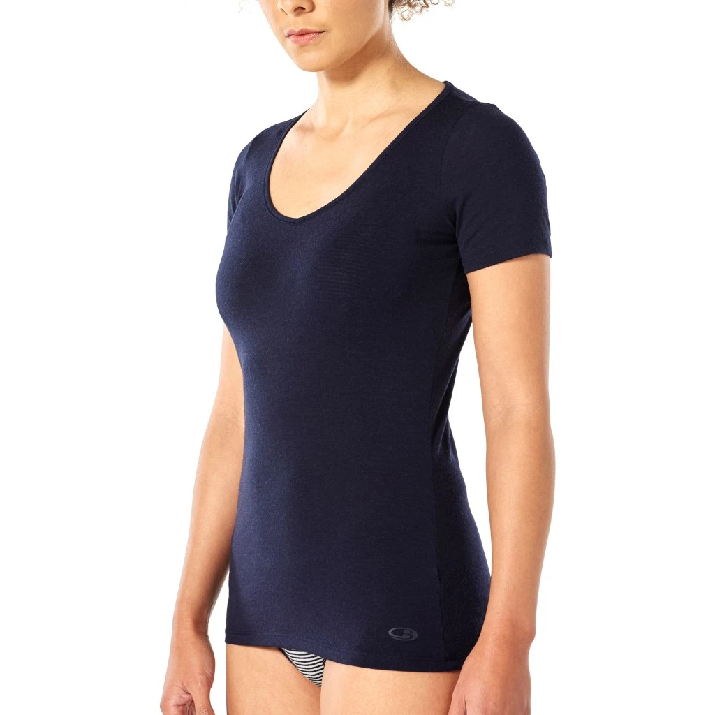 Icebreaker T-Shirt Femme - Siren Sweetheart - Midnight Navy 6 Icebreaker T-Shirt Femme - Siren Sweetheart - Midnight Navy – Image 6