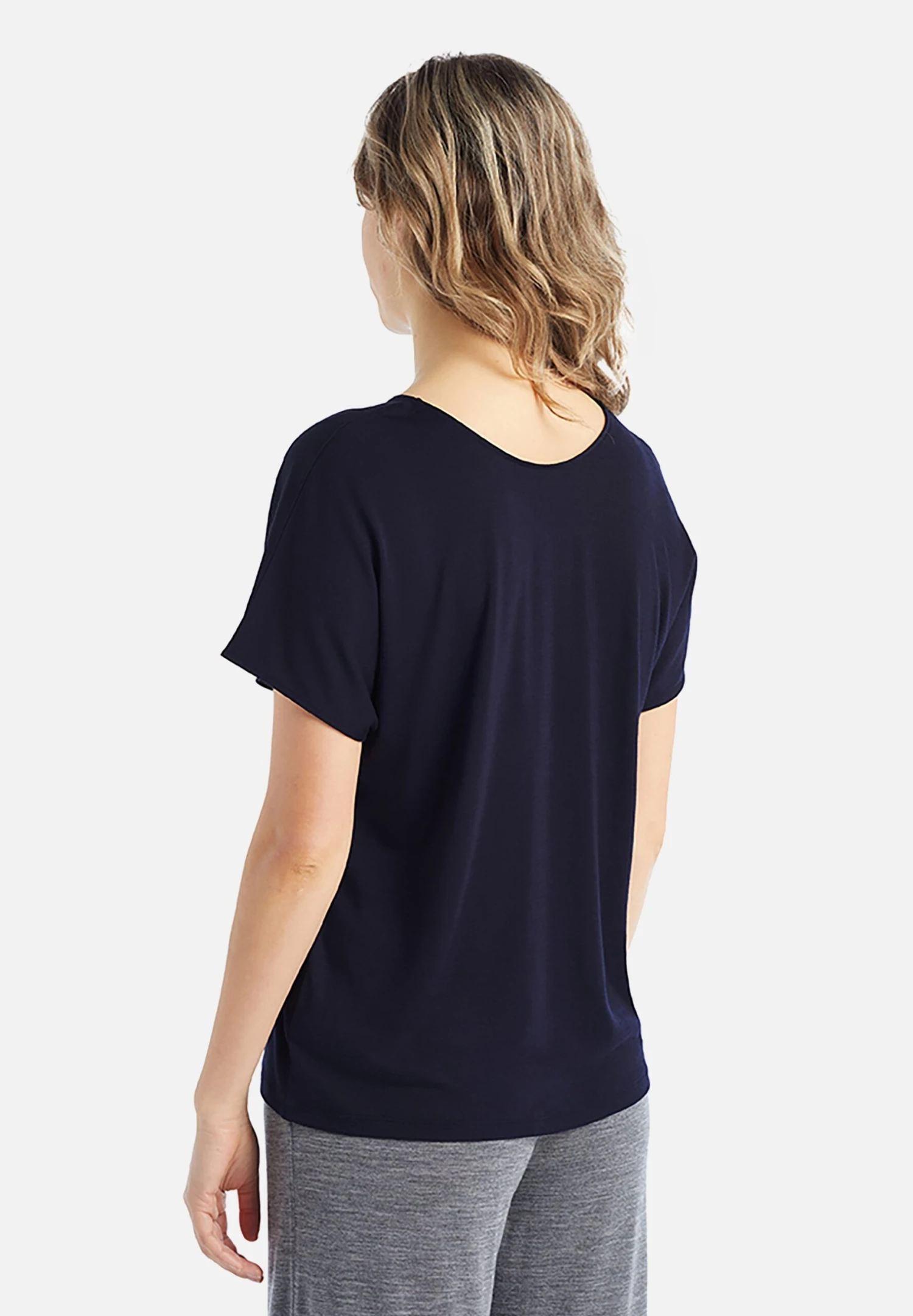 Icebreaker Merino Drayden Reversible - T-Shirt Basique - Midnight Navy 3 Icebreaker Merino Drayden Reversible - T-Shirt Basique - Midnight Navy – Image 3