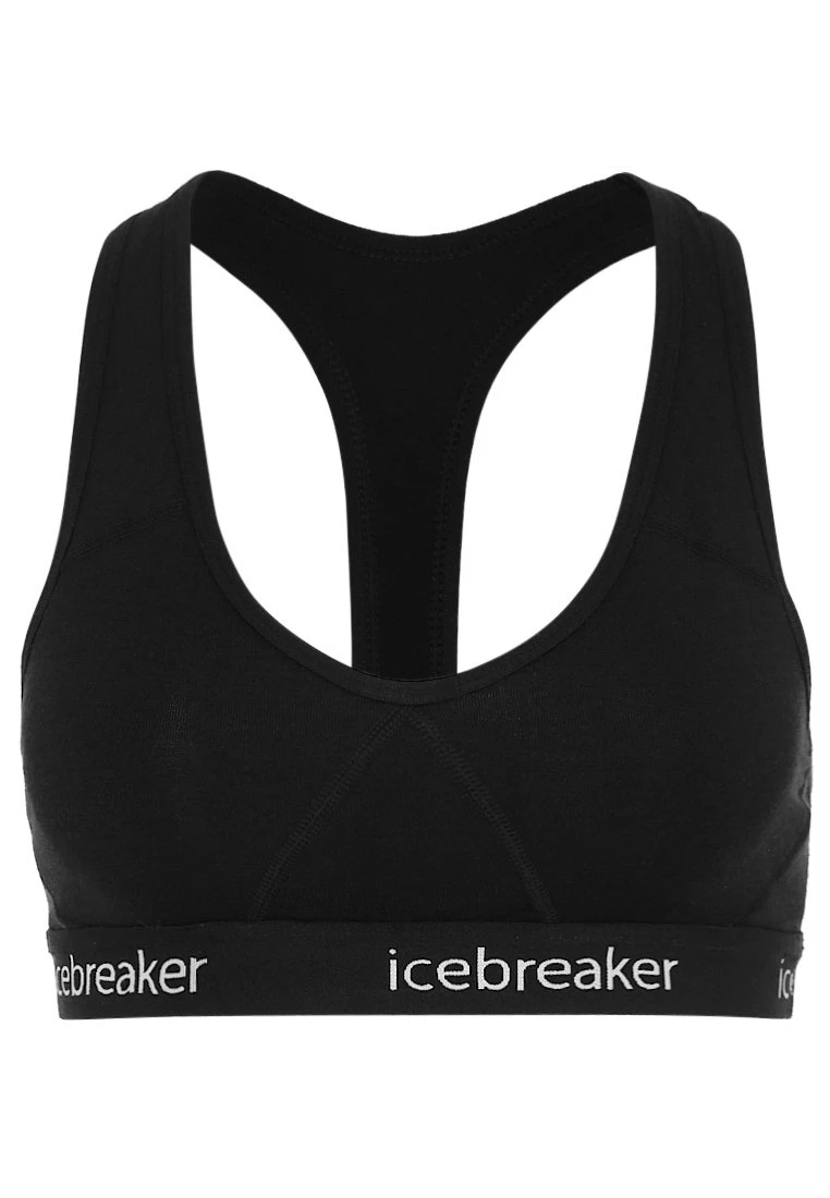 Icebreaker Merino Sprite Racerback Bra - Brassières De Sport À Maintien Léger - Black 5 Icebreaker Merino Sprite Racerback Bra - Brassières De Sport À Maintien Léger - Black – Image 5