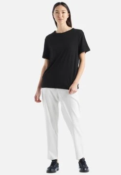 Icebreaker Women Granary Tee - T-Shirt Basique - Black