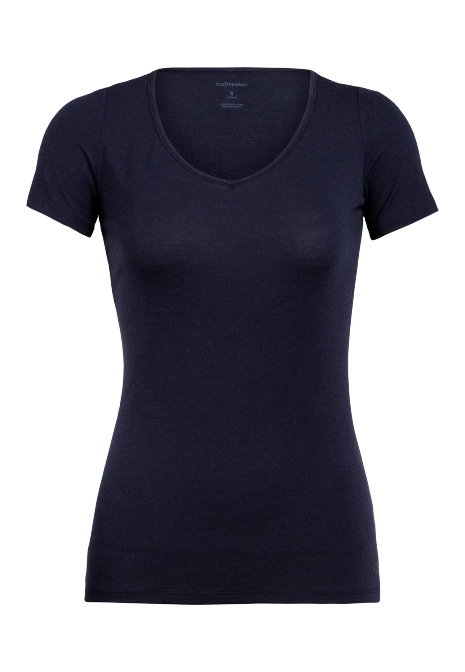 Icebreaker Merino Siren Ss Sweetheart - Caraco - Midnight Navy 7 Icebreaker Merino Siren Ss Sweetheart - Caraco - Midnight Navy – Image 7