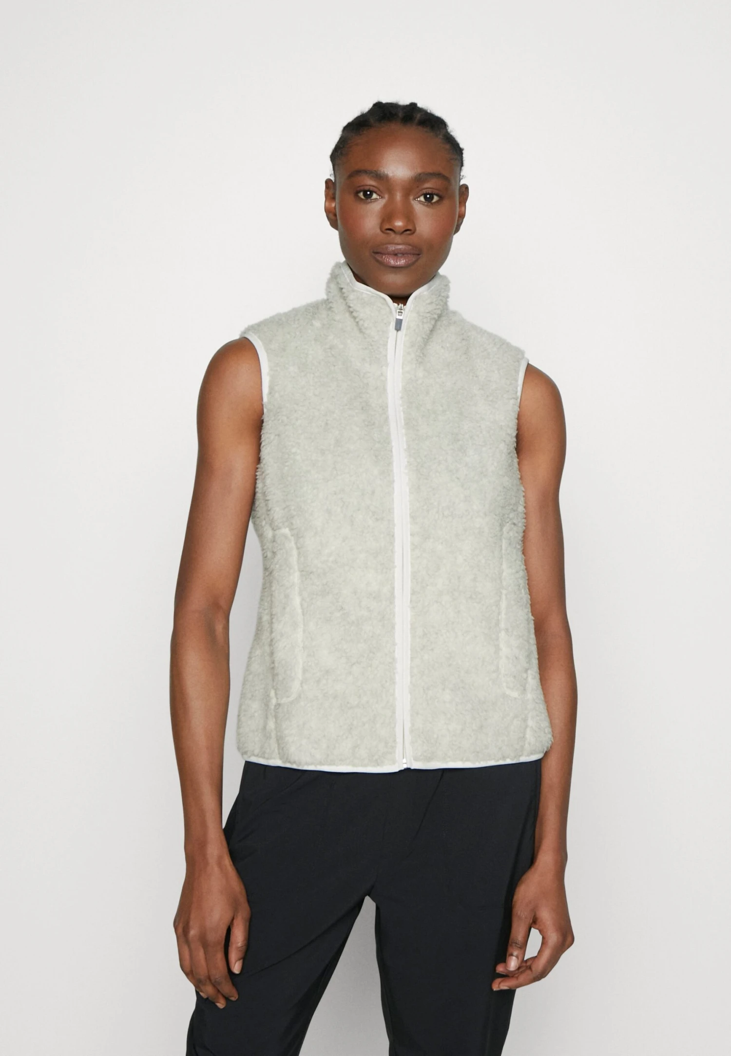 Icebreaker Women Vest - Veste Sans Manches - Ecru Heather 1 Icebreaker Women Vest - Veste Sans Manches - Ecru Heather