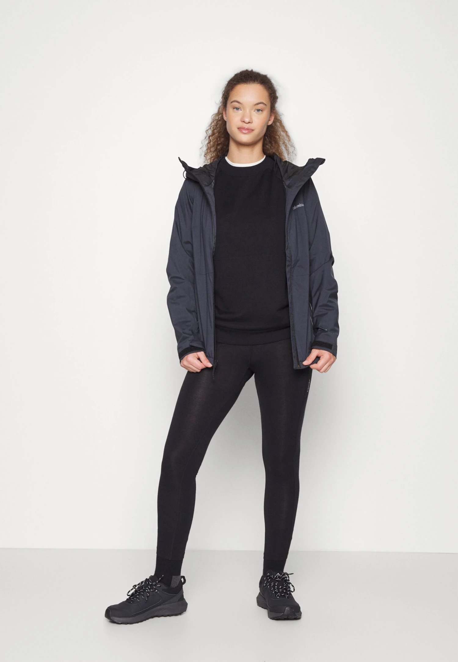 Icebreaker Merino Fastray High Rise - Collants - Black 2 Icebreaker Merino Fastray High Rise - Collants - Black â Image 2