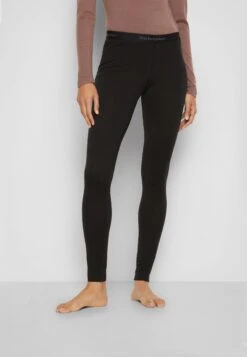Icebreaker Merino 200 Oasis Thermo Leggings - Caleçon Long - Black