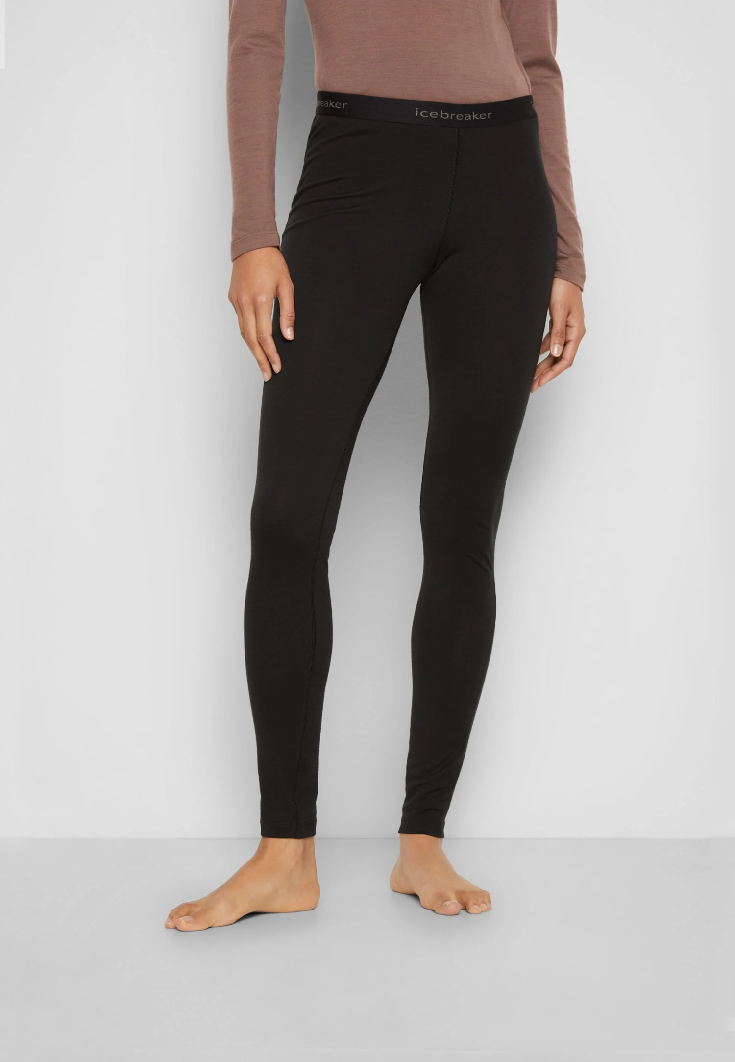 Icebreaker Merino 200 Oasis Thermo Leggings - Caleçon Long - Black 1 Icebreaker Merino 200 Oasis Thermo Leggings - Caleçon Long - Black