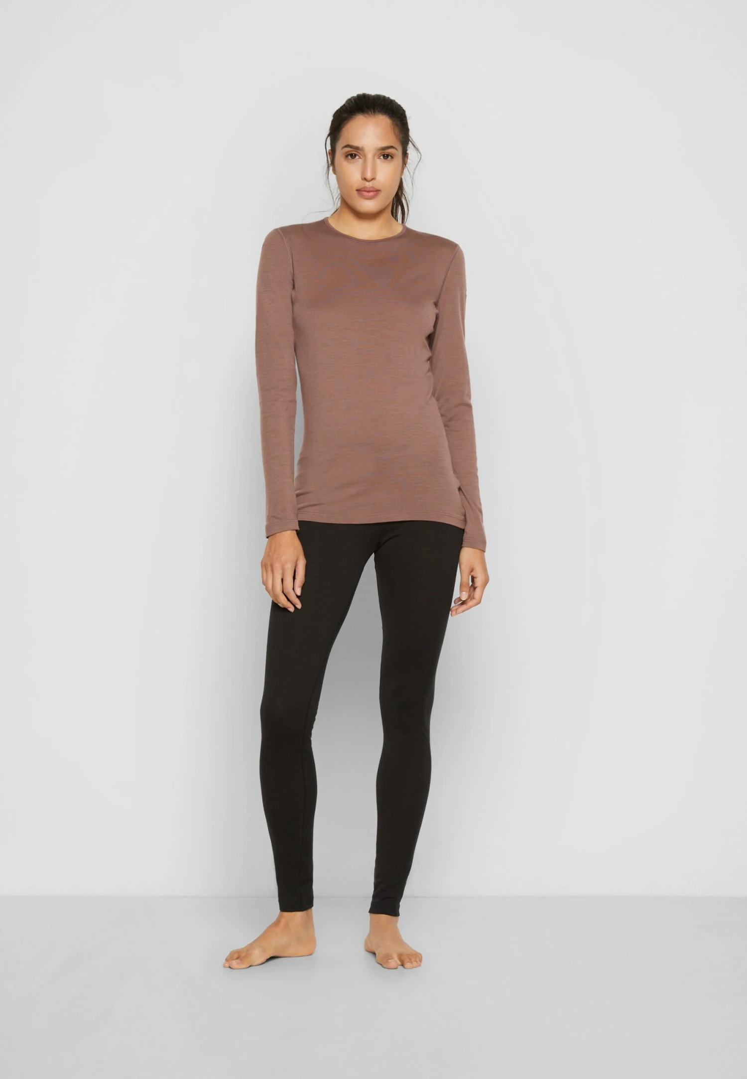 Icebreaker Merino 200 Oasis Thermo Leggings - Caleçon Long - Black 2 Icebreaker Merino 200 Oasis Thermo Leggings - Caleçon Long - Black – Image 2