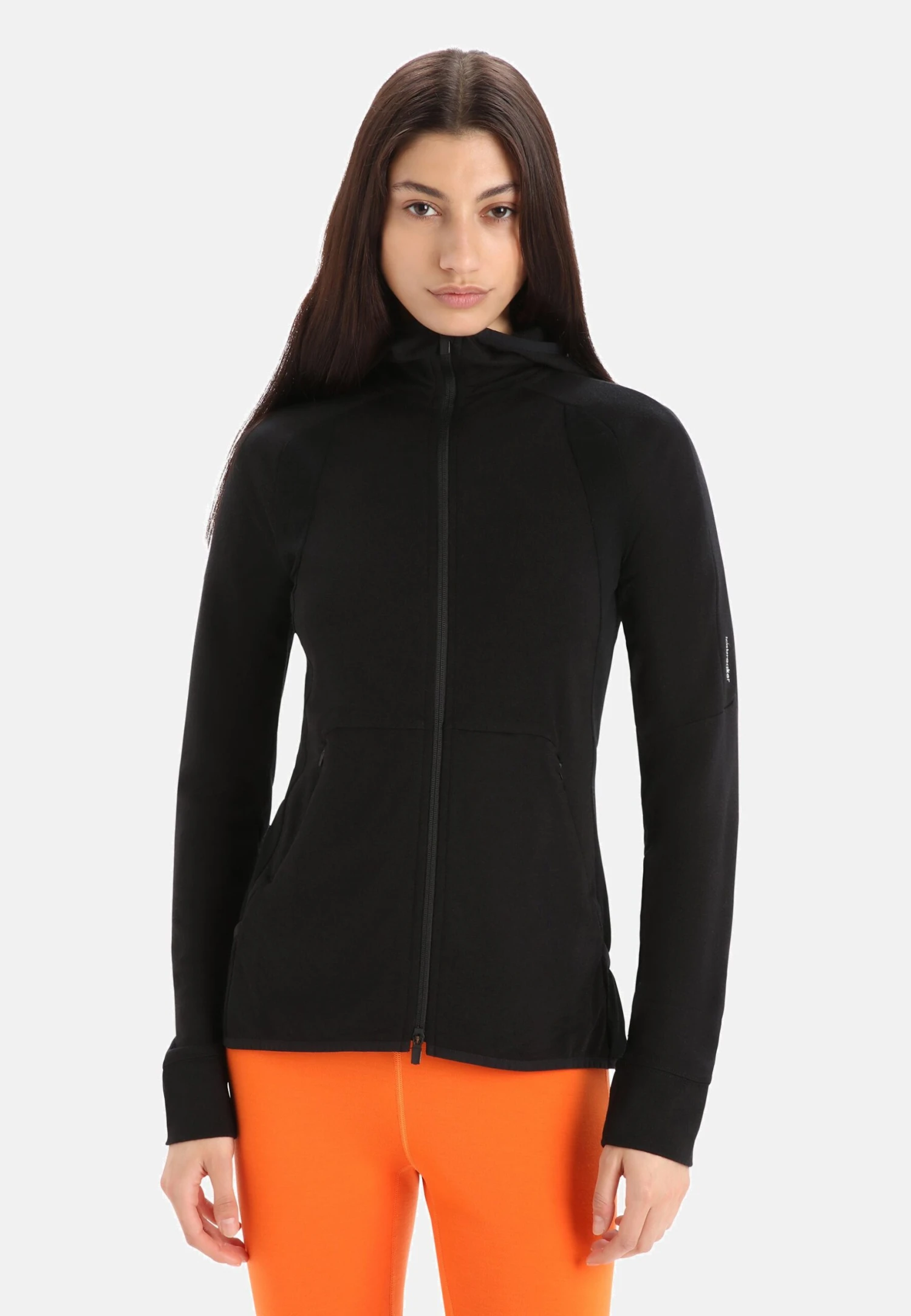 Icebreaker Merino Quantum Zoneknit™ Ls - Sweat Zippé - Black 1 Icebreaker Merino Quantum Zoneknit™ Ls - Sweat Zippé - Black