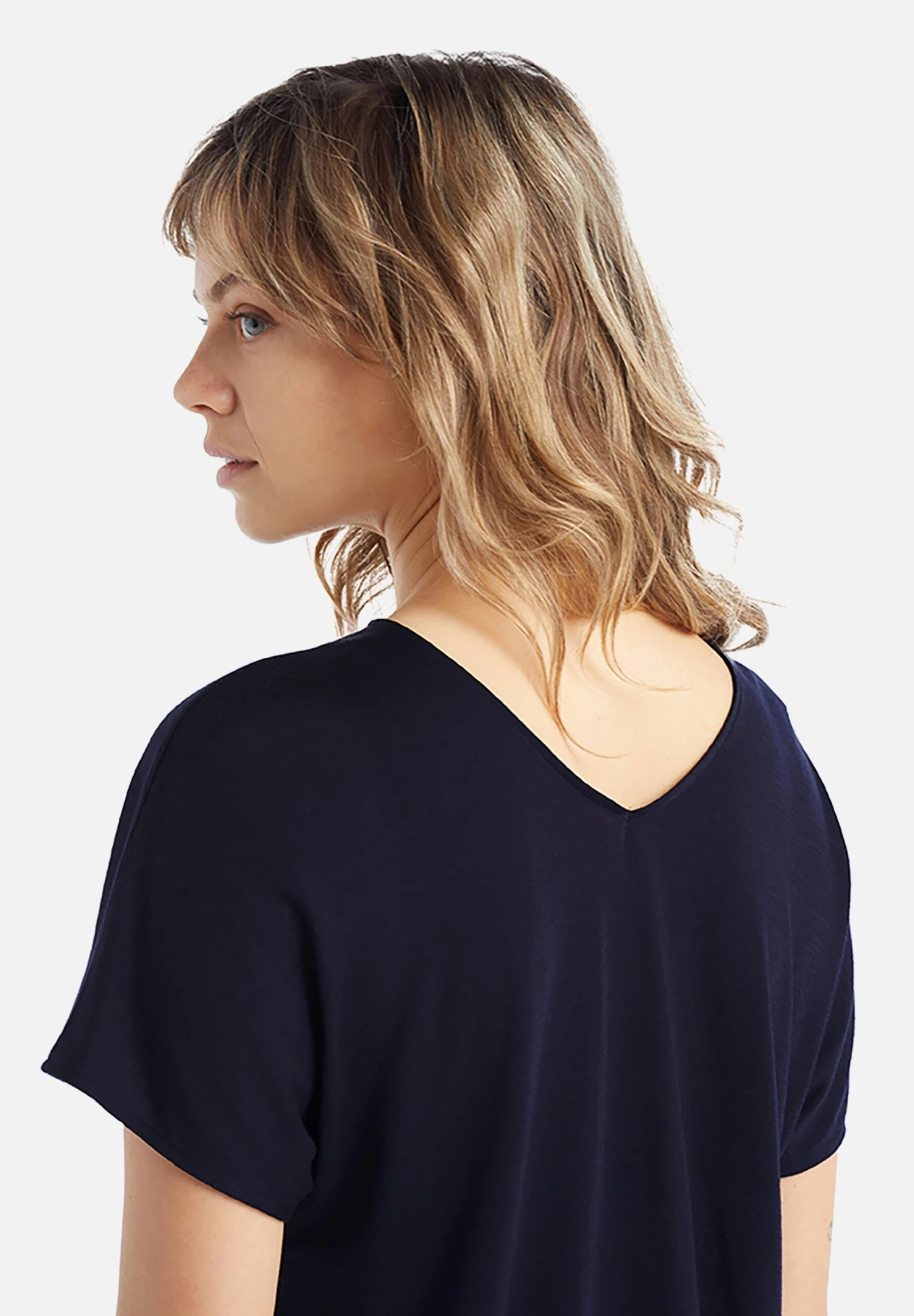 Icebreaker Merino Drayden Reversible - T-Shirt Basique - Midnight Navy 5 Icebreaker Merino Drayden Reversible - T-Shirt Basique - Midnight Navy – Image 5