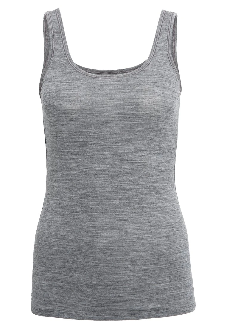 Icebreaker Merino Siren Tank - Caraco - Grey 5 Icebreaker Merino Siren Tank - Caraco - Grey – Image 5