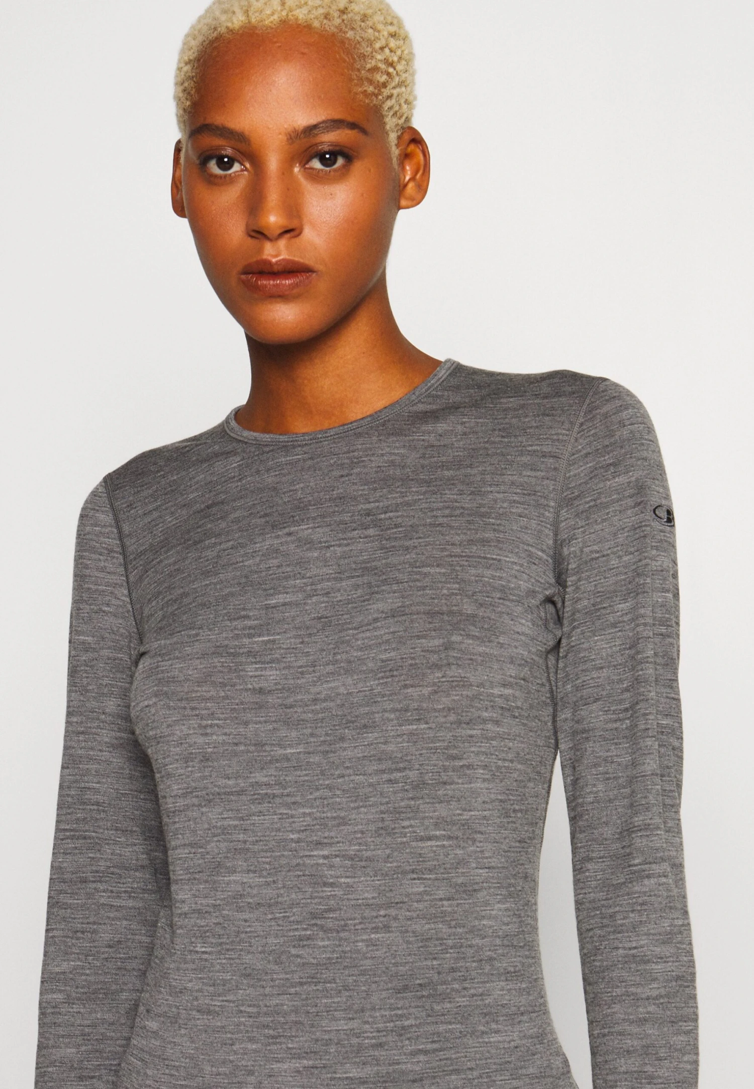 Icebreaker Crewe - Caraco - Gritstone Heather 5 Icebreaker Crewe - Caraco - Gritstone Heather – Image 5