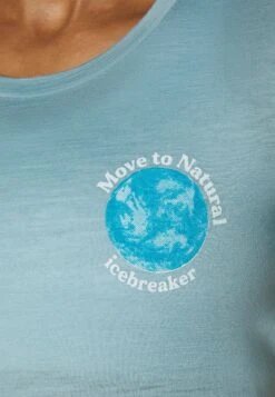 Icebreaker Tech Lite Earth - T-Shirt Imprimé - Astral Blue 9 Icebreaker Tech Lite Earth - T-Shirt Imprimé - Astral Blue -Icebreaker b62c7667b8624e4aa3d0abad9666cf20