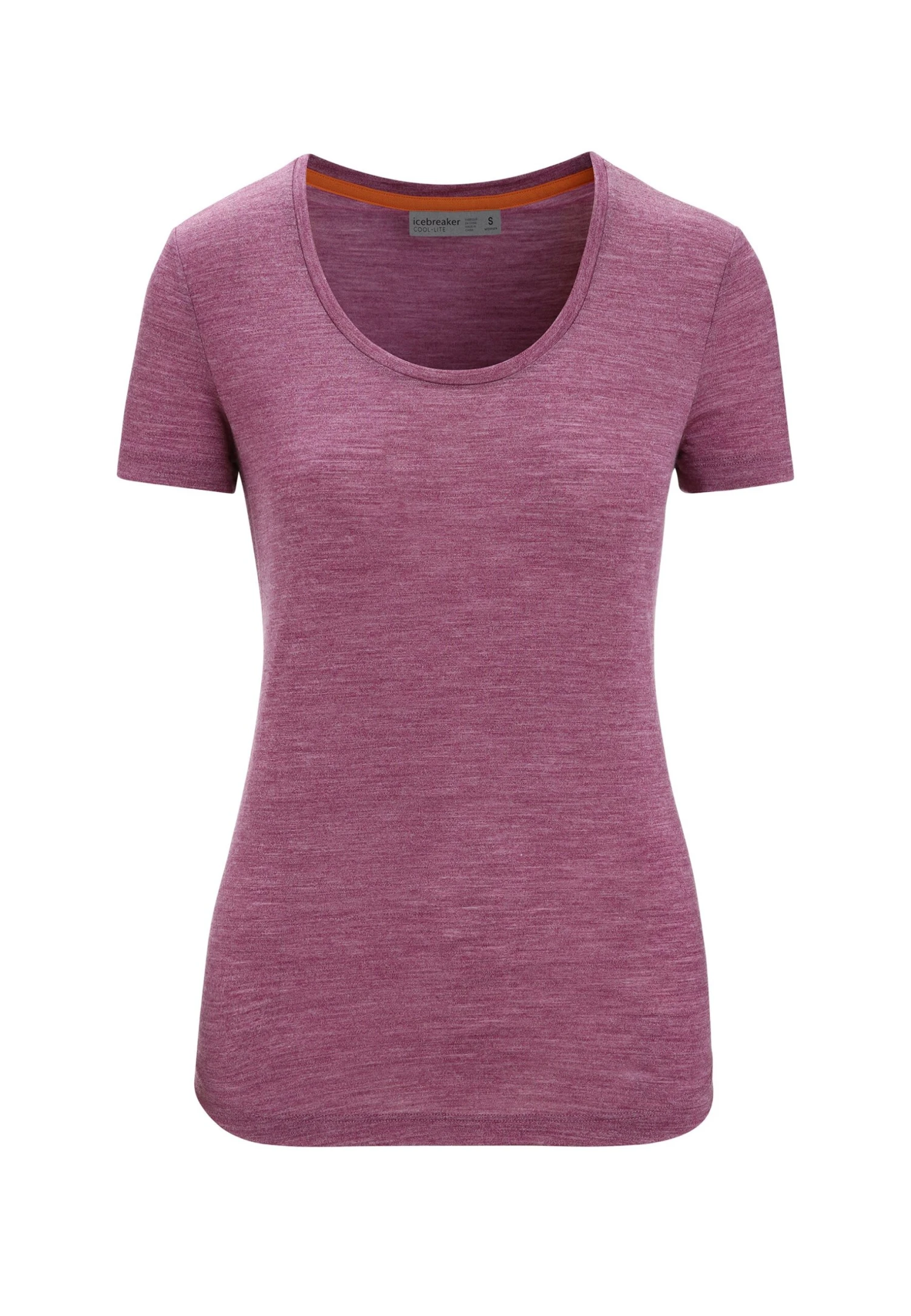 Icebreaker Merino Sphere Ii Ss Scoop - T-Shirt Basique - Go Berry Hthr 1 Icebreaker Merino Sphere Ii Ss Scoop - T-Shirt Basique - Go Berry Hthr