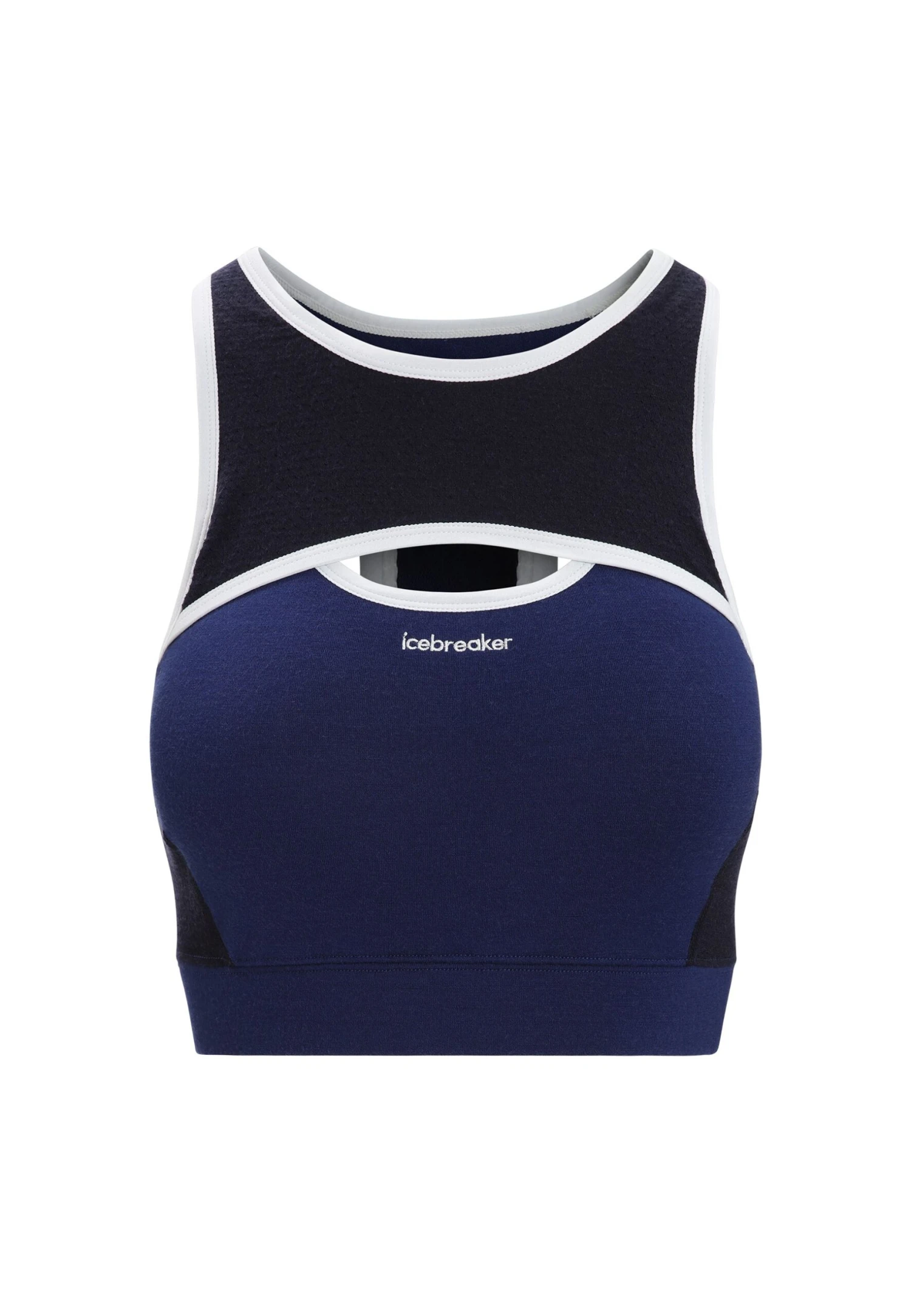 Icebreaker Women Zoneknit™ Sport Bra - Brassières De Sport À Maintien Normal - Royal Navy Midnightnvy Cb 1 Icebreaker Women Zoneknit™ Sport Bra - Brassières De Sport À Maintien Normal - Royal Navy Midnightnvy Cb