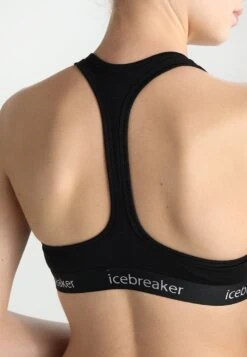 Icebreaker Merino Sprite Racerback Bra - Brassières De Sport À Maintien Léger - Black 9 Icebreaker Merino Sprite Racerback Bra - Brassières De Sport À Maintien Léger - Black -Icebreaker e19a36b1f2734858820697b120fa4a50