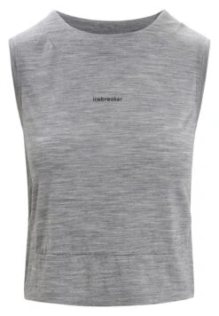 Icebreaker Women Tank - Débardeur - Grey