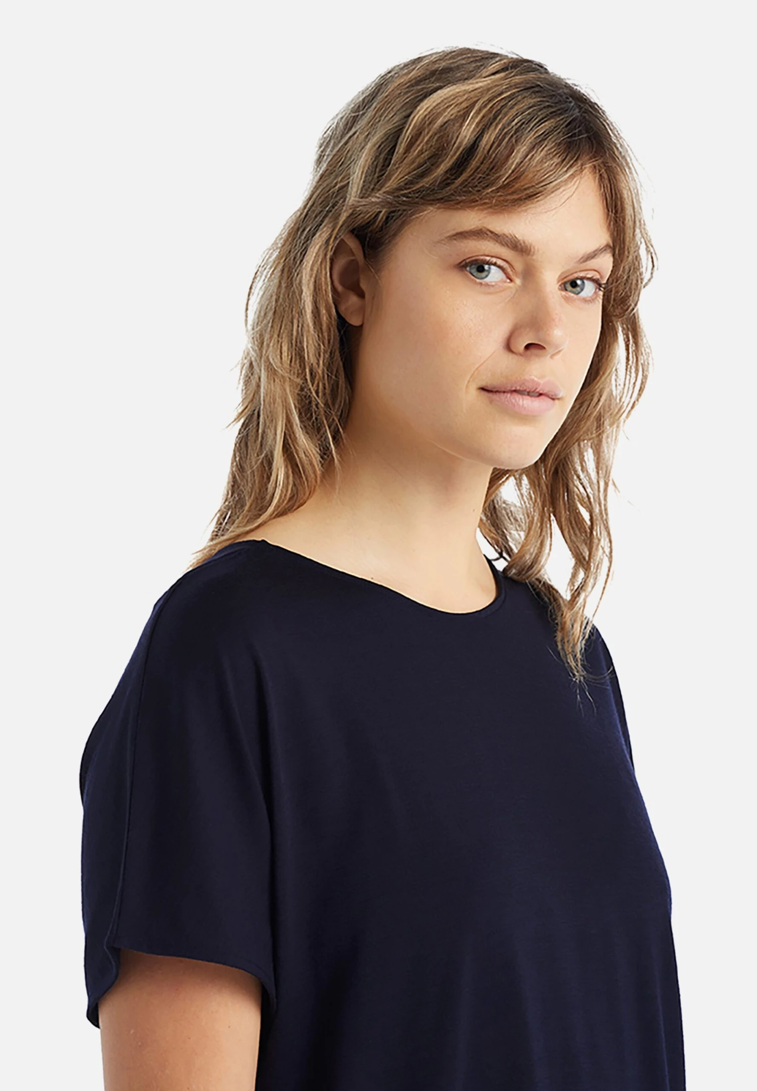 Icebreaker Merino Drayden Reversible - T-Shirt Basique - Midnight Navy 4 Icebreaker Merino Drayden Reversible - T-Shirt Basique - Midnight Navy – Image 4