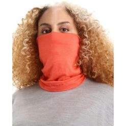 Icebreaker Écharpe Tubulaire - Cool-Lite™ Flexi Chute - Vibrant Earth -Icebreaker icebreaker cool lite flexi chute vibrant earth 3 1381085