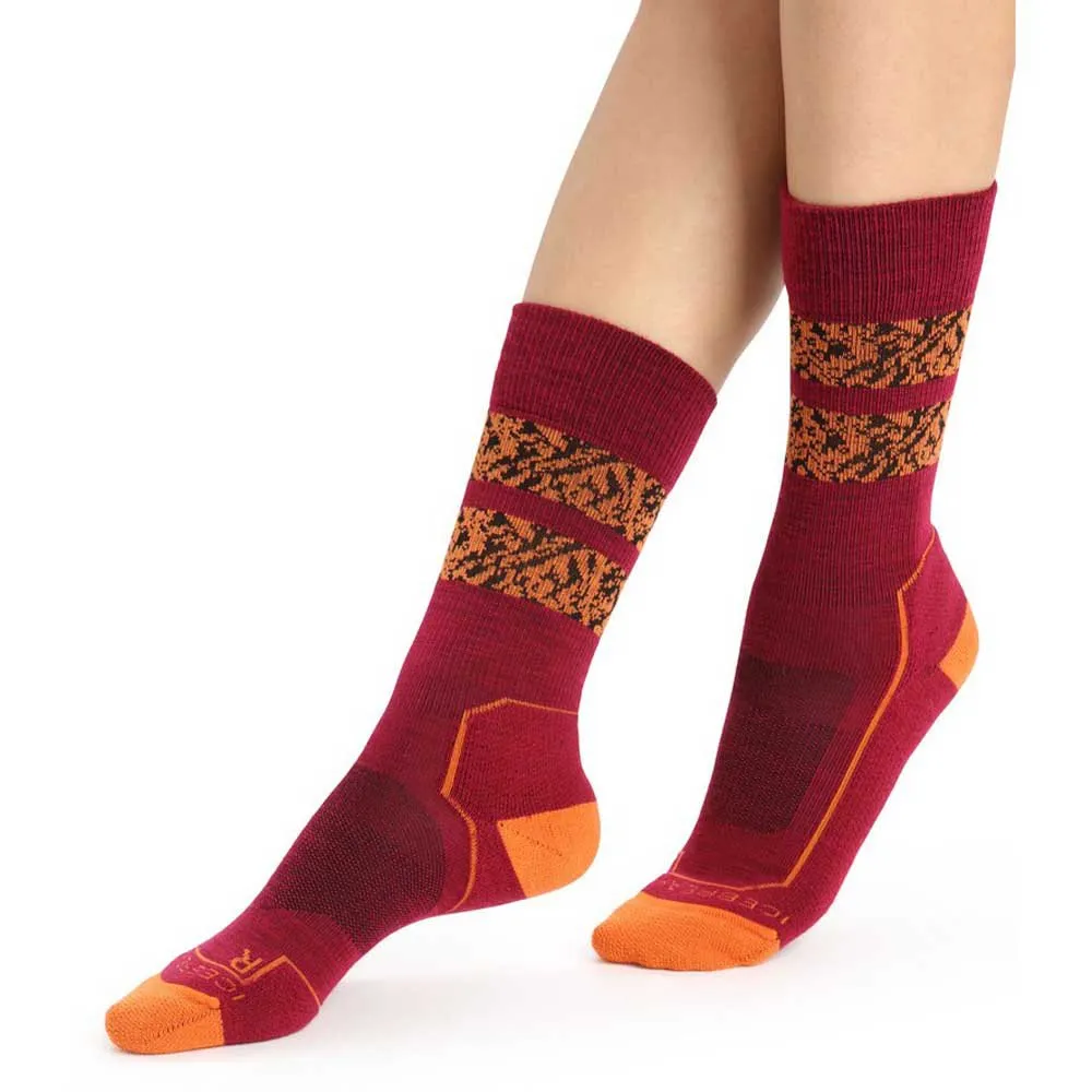 Icebreaker Des Chaussettes Hike+ Light Crew Natural Summit 2 Icebreaker Des Chaussettes Hike+ Light Crew Natural Summit – Image 2