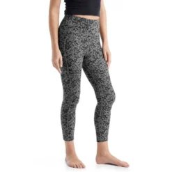 Icebreaker Legging Taille Haute En Mérinos Fastray Forest Shadow -Icebreaker icebreaker legging taille haute en merinos fastray forest shadow 2