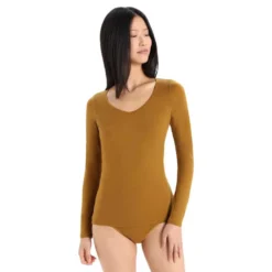 Icebreaker Maillot De Corps Manche Longue Siren Sweetheart