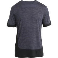 Icebreaker T-Shirt Homme - ZoneKnit™ IB Topo - Graphite/Black/AOP 9 Icebreaker T-Shirt Homme - ZoneKnit™ IB Topo - Graphite/Black/AOP -Icebreaker icebreaker mens 125 zoneknit ib topo short sleeve tee graphite black aop 1 1486424