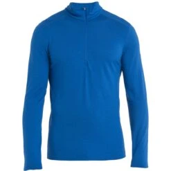 Icebreaker Maillot De Corps Homme - 200 Oasis Half Zip - Lazurite -Icebreaker icebreaker mens 200 oasis half zip long sleeve shirt lazurite 1 1487522