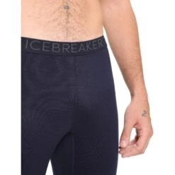 Icebreaker Collants Homme - 200 Oasis - Midnight Navy/Monsoon -Icebreaker icebreaker mens 200 oasis leggings midnight navy monsoon 4 1554960