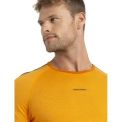 Icebreaker T-Shirt Manches Longues Homme - 200 Sonebula Crewe - Earth/Solar/Loden 10 Icebreaker T-Shirt Manches Longues Homme - 200 Sonebula Crewe - Earth/Solar/Loden -Icebreaker icebreaker mens 200 sonebula crewe long sleeve shirt earth solar loden 3 1536310