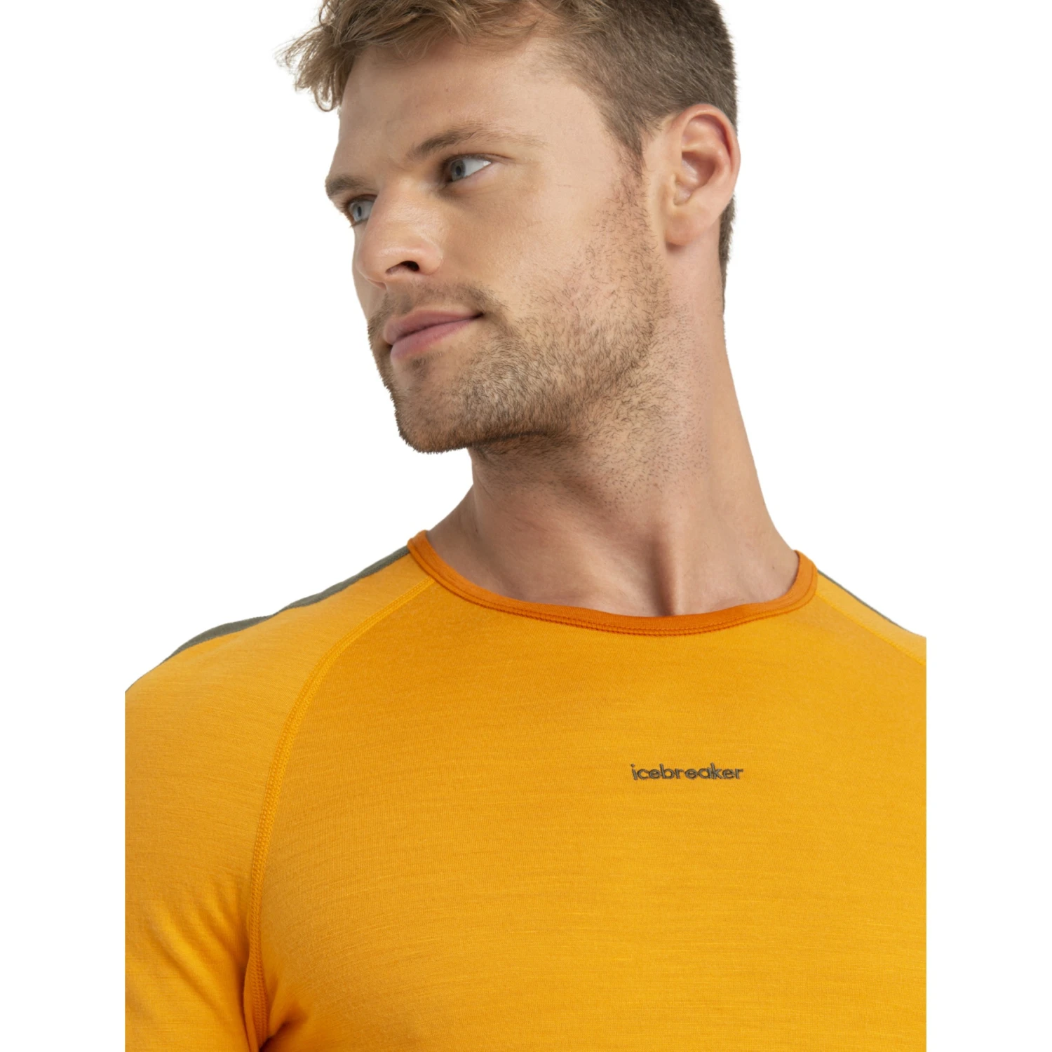 Icebreaker T-Shirt Manches Longues Homme - 200 Sonebula Crewe - Earth/Solar/Loden 5 Icebreaker T-Shirt Manches Longues Homme - 200 Sonebula Crewe - Earth/Solar/Loden – Image 5