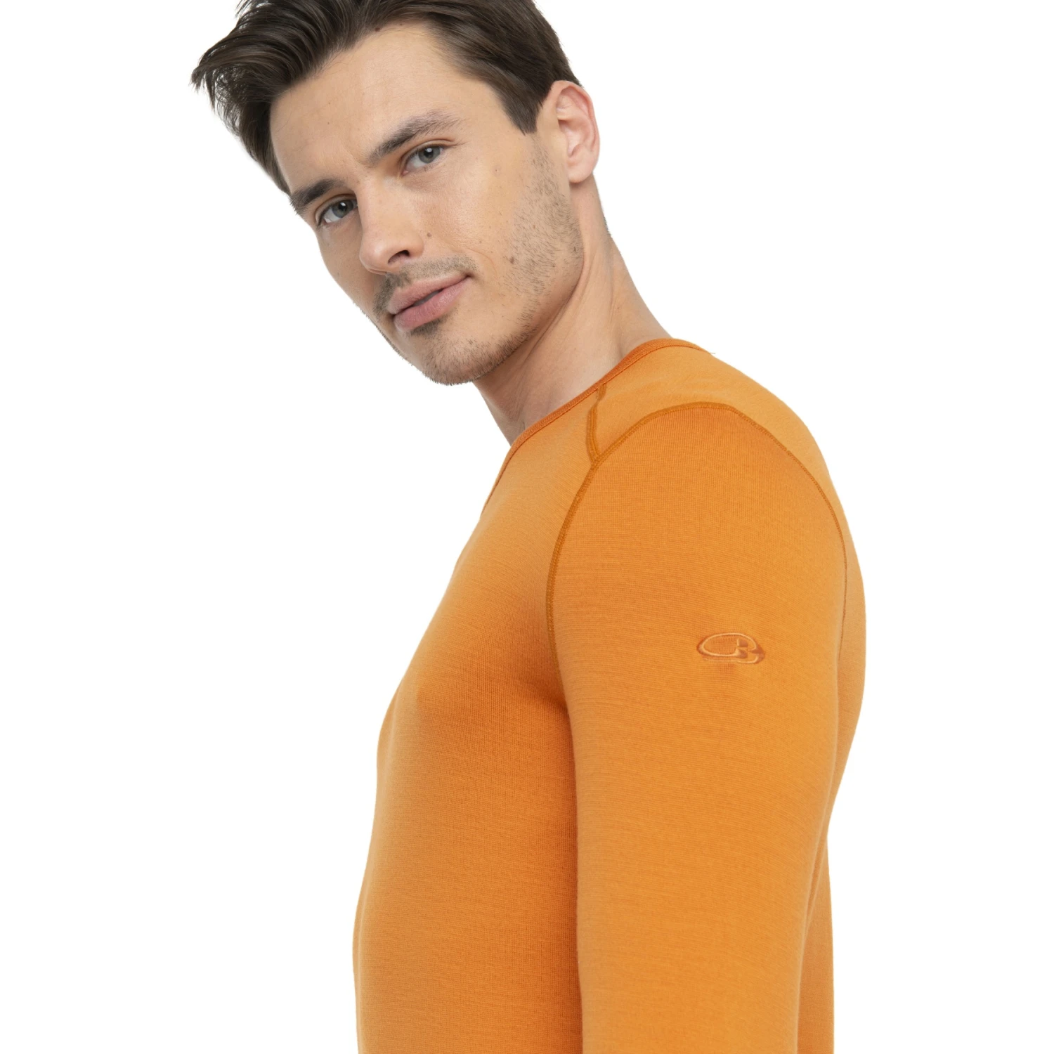 Icebreaker T-Shirt Manches Longues Homme - 260 Tech Crewe - Earth 6 Icebreaker T-Shirt Manches Longues Homme - 260 Tech Crewe - Earth – Image 6