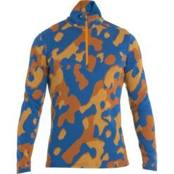 Icebreaker T-Shirt Manches Longues Homme - 260 Vertex Half Zip Natural Shades - Lazurite/Solar/Earth 10 Icebreaker T-Shirt Manches Longues Homme - 260 Vertex Half Zip Natural Shades - Lazurite/Solar/Earth -Icebreaker icebreaker mens 260 vertex half zip natural shades long sleeve shirt lazurite solar earth 1 1486892