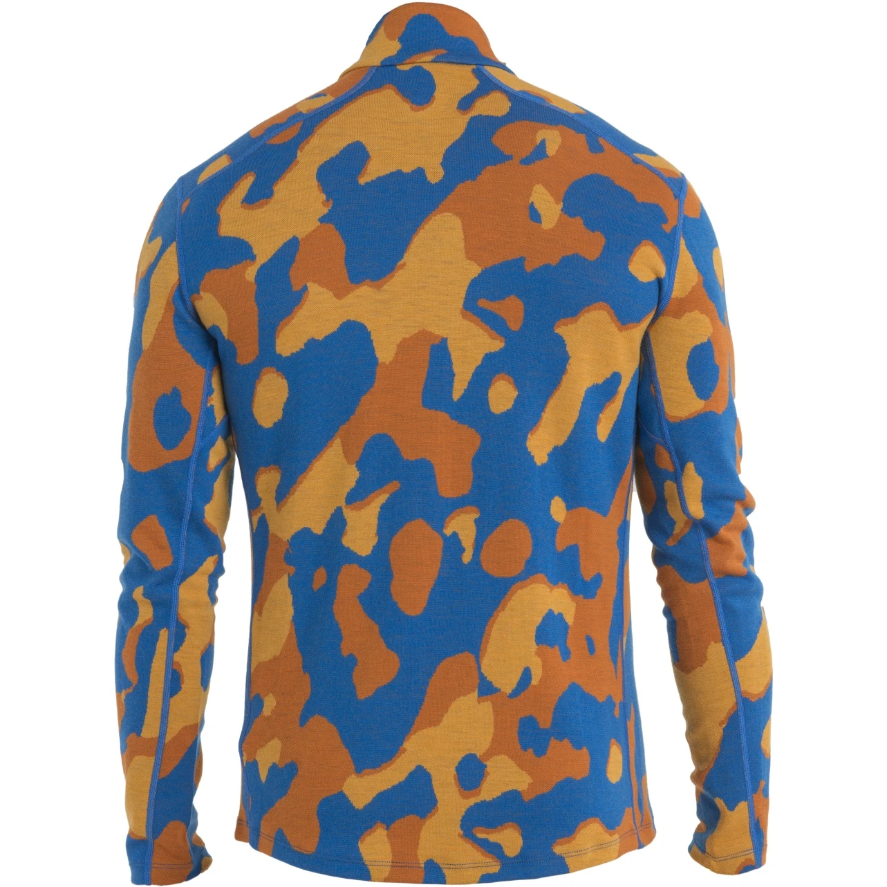 Icebreaker T-Shirt Manches Longues Homme - 260 Vertex Half Zip Natural Shades - Lazurite/Solar/Earth 4 Icebreaker T-Shirt Manches Longues Homme - 260 Vertex Half Zip Natural Shades - Lazurite/Solar/Earth – Image 4