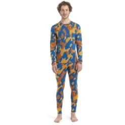 Icebreaker T-Shirt Manches Longues Homme - 260 Vertex Half Zip Natural Shades - Lazurite/Solar/Earth 12 Icebreaker T-Shirt Manches Longues Homme - 260 Vertex Half Zip Natural Shades - Lazurite/Solar/Earth -Icebreaker icebreaker mens 260 vertex half zip natural shades long sleeve shirt lazurite solar earth model 3 1499581