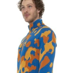 Icebreaker T-Shirt Manches Longues Homme - 260 Vertex Half Zip Natural Shades - Lazurite/Solar/Earth 14 Icebreaker T-Shirt Manches Longues Homme - 260 Vertex Half Zip Natural Shades - Lazurite/Solar/Earth -Icebreaker icebreaker mens 260 vertex half zip natural shades long sleeve shirt lazurite solar earth model 5 1499583