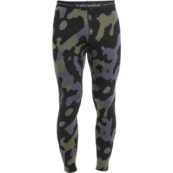 Icebreaker Collant Homme - 260 Vertex Natural Shades - Noir/Loden/Graphite -Icebreaker icebreaker mens 260 vertex natural shades leggings black loden graphite 1 1486849