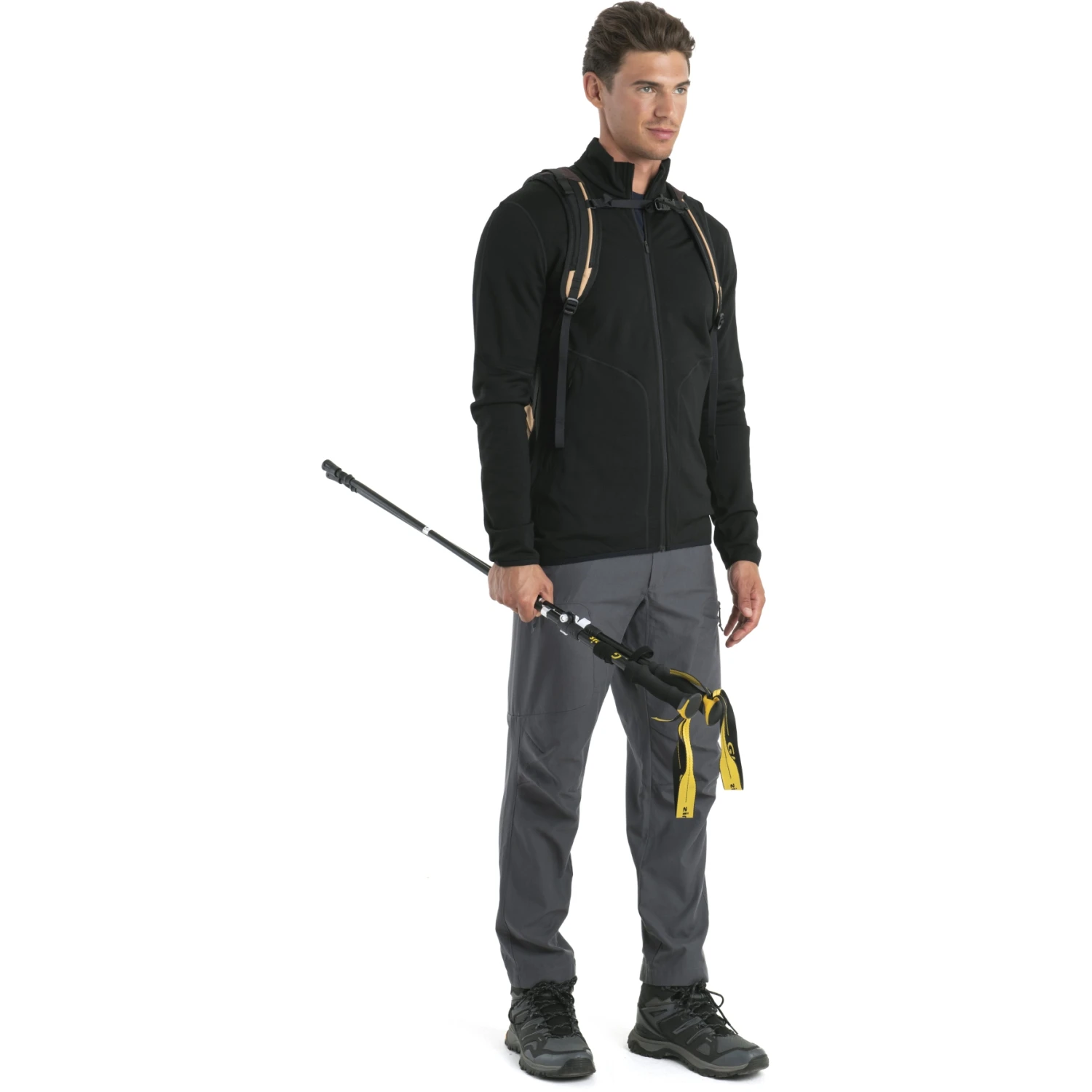 Icebreaker Veste Polaire Homme - 560 Realfleece™ Elemental II - Noir 6 Icebreaker Veste Polaire Homme - 560 Realfleece™ Elemental II - Noir – Image 6