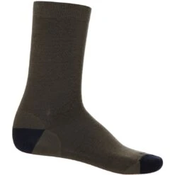 Icebreaker Chaussettes Homme - Lifestyle Fine Gauge Crew - Loden/Midnight Navy