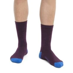 Icebreaker Chaussettes Homme - Lifestyle Light Crew - Nightshade/Lazurite