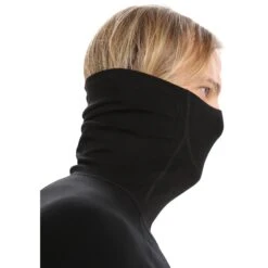 Icebreaker Chemise Col Roulé Homme - MerinoFine™ - Noir 12 Icebreaker Chemise Col Roulé Homme - MerinoFine™ - Noir -Icebreaker icebreaker mens merinofine long sleeve roll neck black 5 1263585