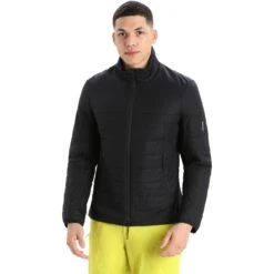 Icebreaker Veste Homme - MerinoLoft™ - Noir