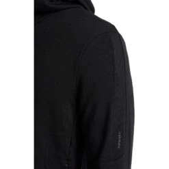 Icebreaker Veste à Capuche Couche Intermédiaire Homme - Quantum III - Noir 18 Icebreaker Veste à Capuche Couche Intermédiaire Homme - Quantum III - Noir -Icebreaker icebreaker mens quantum iii long sleeve zip hood midlayer black 9 1040138