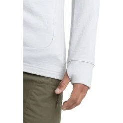 Icebreaker Veste Couche Intermédiaire Homme - Quantum III - Ether -Icebreaker icebreaker mens quantum iii long sleeve zip midlayer ether model 3 1498871