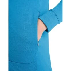 Icebreaker Veste Couche Intermédiaire Homme - Quantum III - Geo Blue -Icebreaker icebreaker mens quantum iii long sleeve zip midlayer geo blue 8 1381734